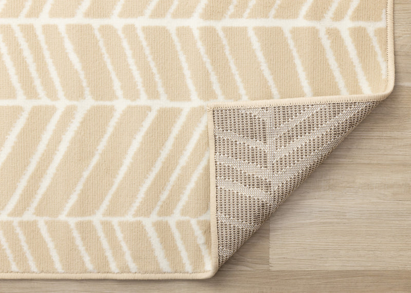 Florence Herringbone Patterned Indoor Area Rug - 4'7\" x 6'7\"
