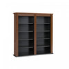 Double Wall Mounted Storage - Cherry Black