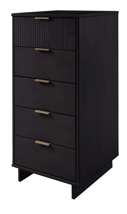 Granville Modern 2-Piece Dresser Set in Black