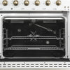 Forno Antico 48" Gas Range, White, Double Ovens, -FFSGS6219-48WHT | Cuisiniere a gaz Antico de 48",blanc, avec double four – FFSGS6219-48BLK
