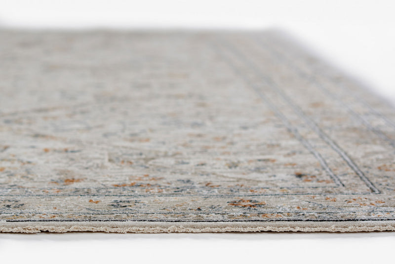 Margaux Traditional 8'10\" x 12'7\" Area Rug in Ivory Indoor Area Rug