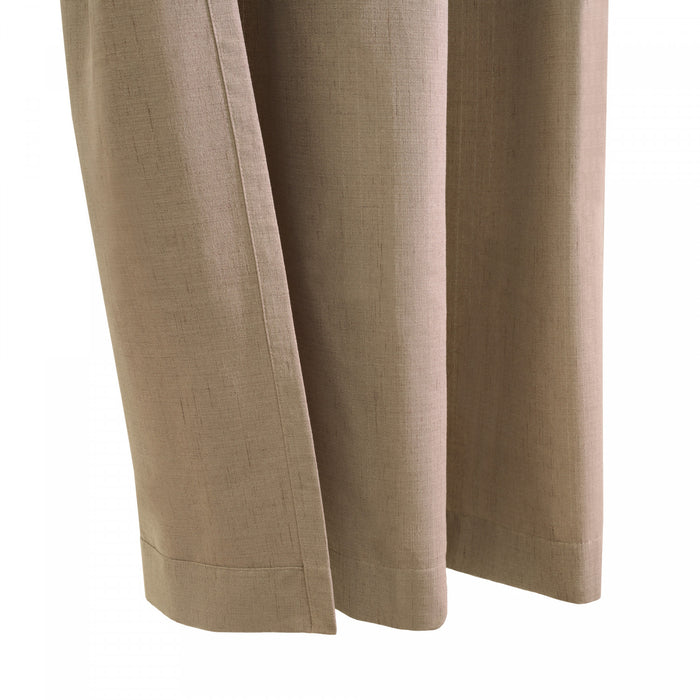 Habitat Mulberry Blush Light Filtering Dual Header Curtain Panel - 54 x 84