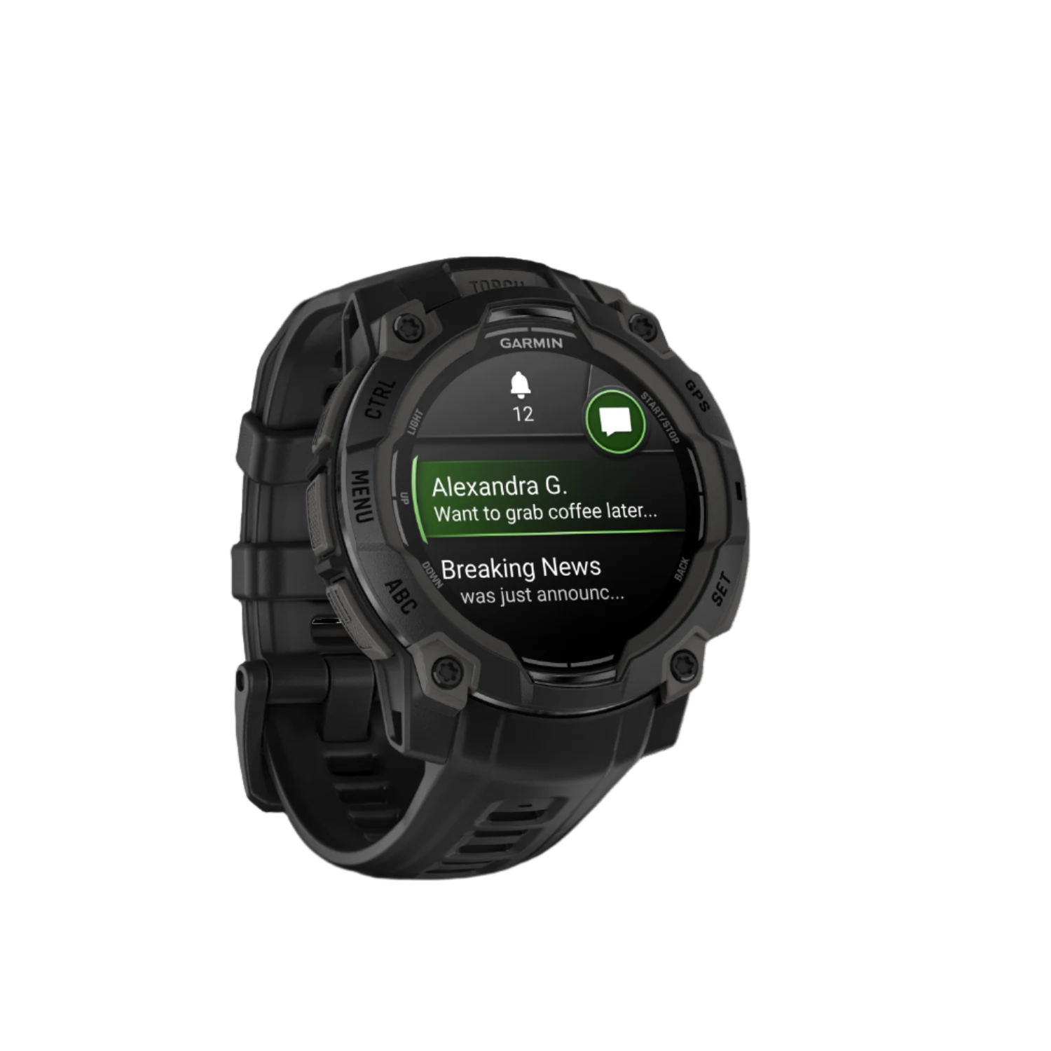 Garmin Instinct Amoled Smartwatch 45 Mm Rugged Military Spec
