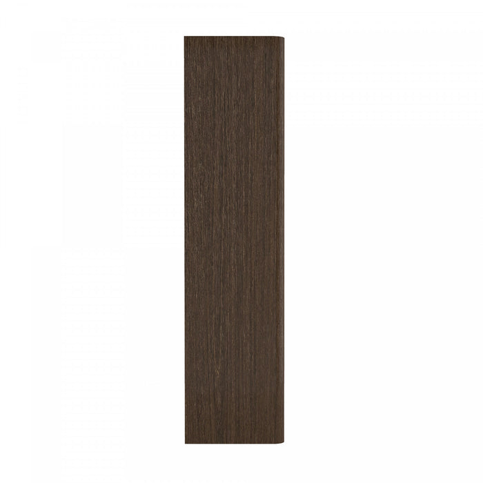 Rivington Modern 28\" Open Bookcase in Dark Walnut - Set of 3