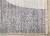 Olivia Grey Black Cream Geometric Rug, 5'3" x 7'10" Indoor Area Rug | Tapis geometrique gris noir creme Olivia, 5'7" x 7'10"