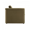 Haven Contemporary Modern Upholstered Accent Chair in Forest Green | Fauteuil d’appoint contemporain et moderne Haven, tapisse, vert foret