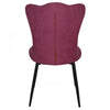 Genevra Pink Velvet Accent Dining Chair (Set of 2) | Chaise d'appoint de salle a manger Genevra en velours rose (ens. de 2)