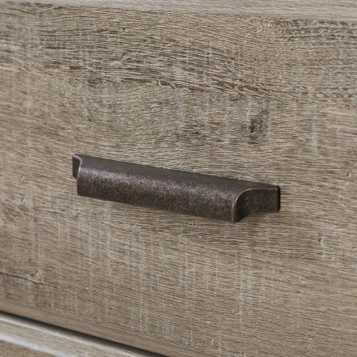 Versa 8-drawer Dresser - Weathered Oak 