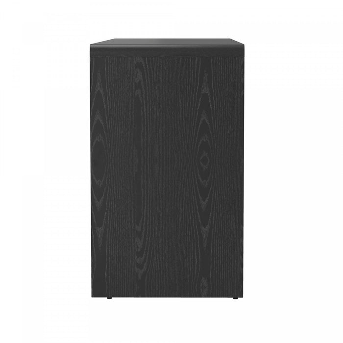 Novara Contemporary 60\" Sideboard in Black (4-Door)