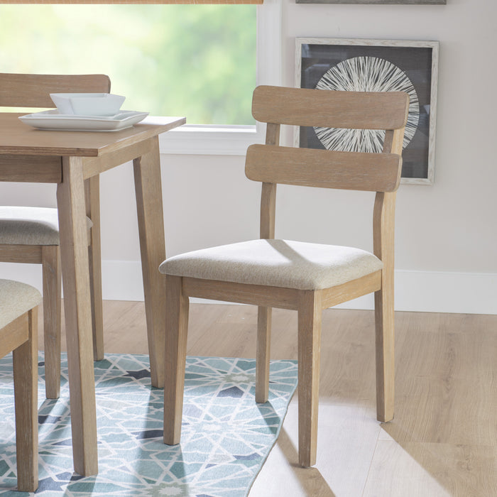 Drury Fabric Natural Dining Chair - Set of 2