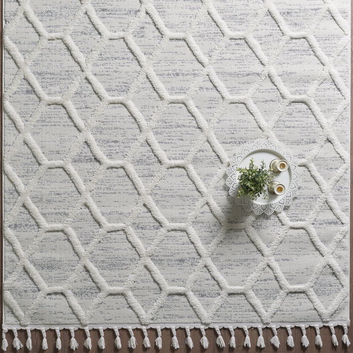 Quinto Nexus Shag Area Rug - 6'3\" x 9'