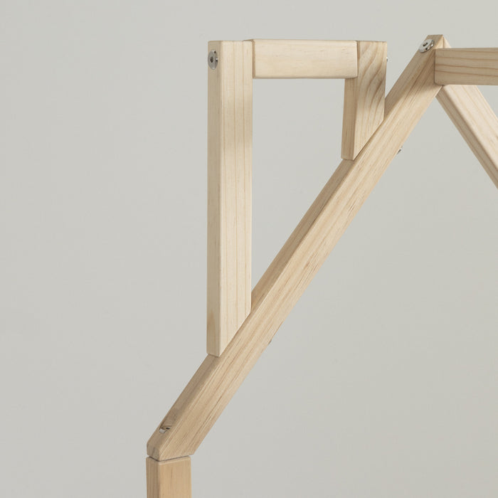 Ohana House-Shaped Toy Storage - Natural
