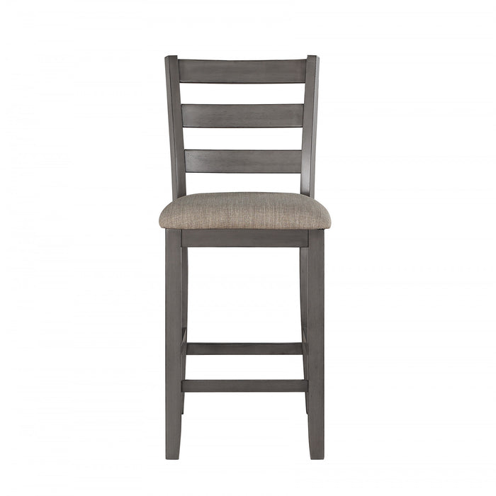 Mosse 5pc Counter Height Dining Set, Grey