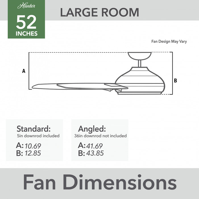 Cassius Ceiling Fan - White
