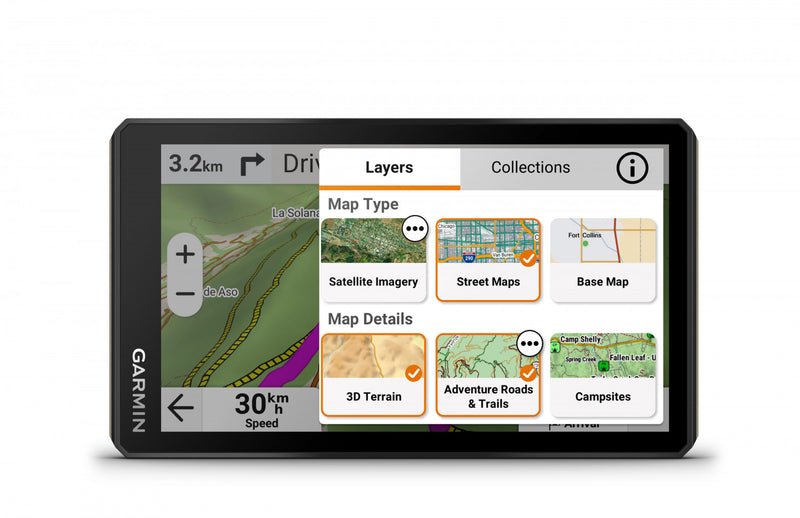 Garmin Tread 2 6” Powersport Navigator - Off-Road GPS, Turn-by-Turn Trails, Group Ride Tracking, Elevation Maps, Snowmobile Routes, Satellite Imagery