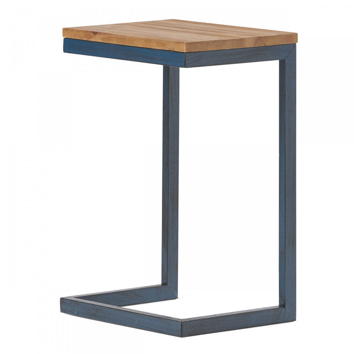 Nydia Industrial Firwood Nesting Tables Set Of 3 - Natural