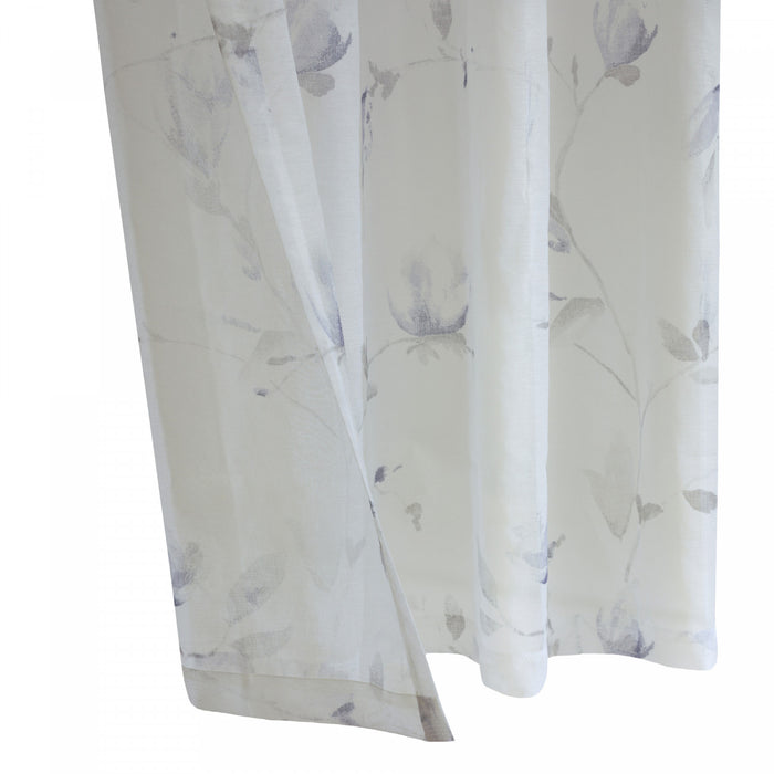 Habitat Symphony Purple Sheer Grommet Curtain Panel - 52 x 84