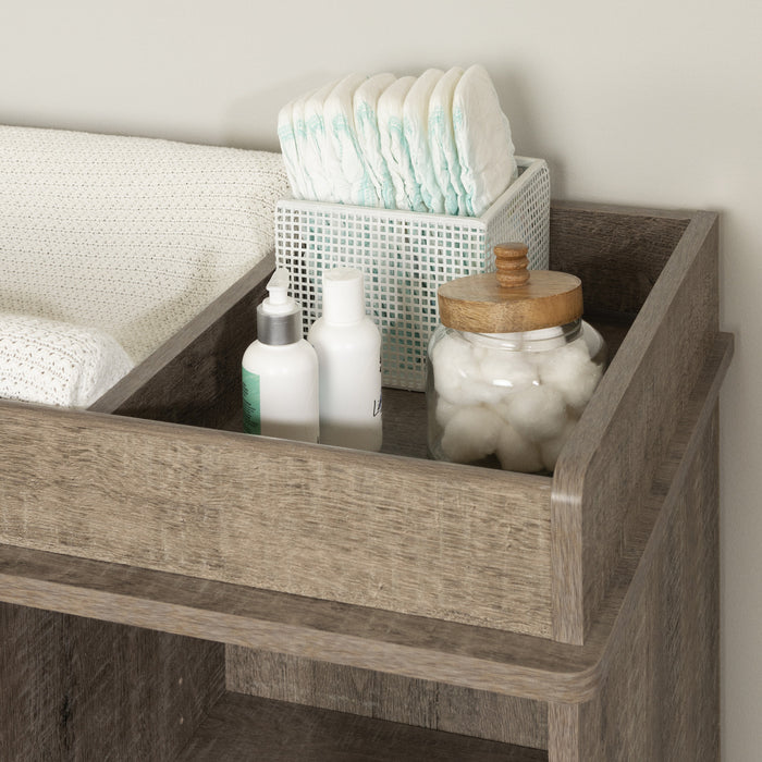 Tassio 3-drawer Changing Table - Weathered Oak 