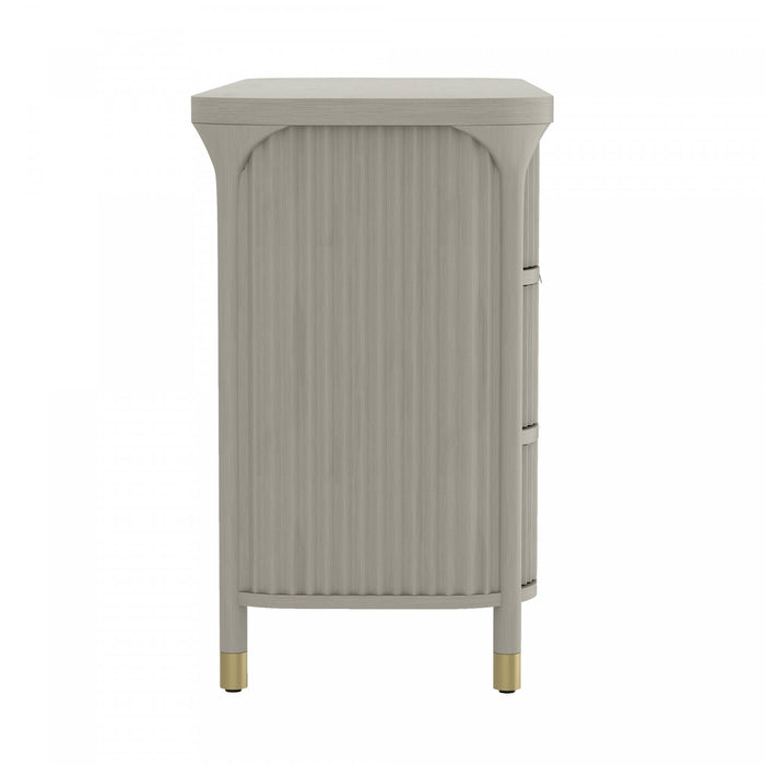 Park Contemporary 68\" Dresser in Gray (6-Drawer)