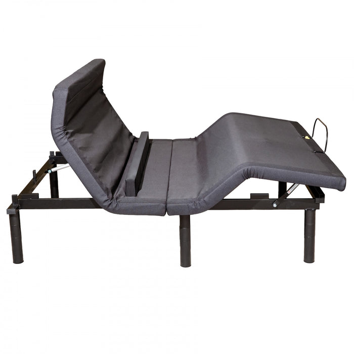 Everly Massage Adjustable Bed Base with USBs and Wireless Remote - Queen