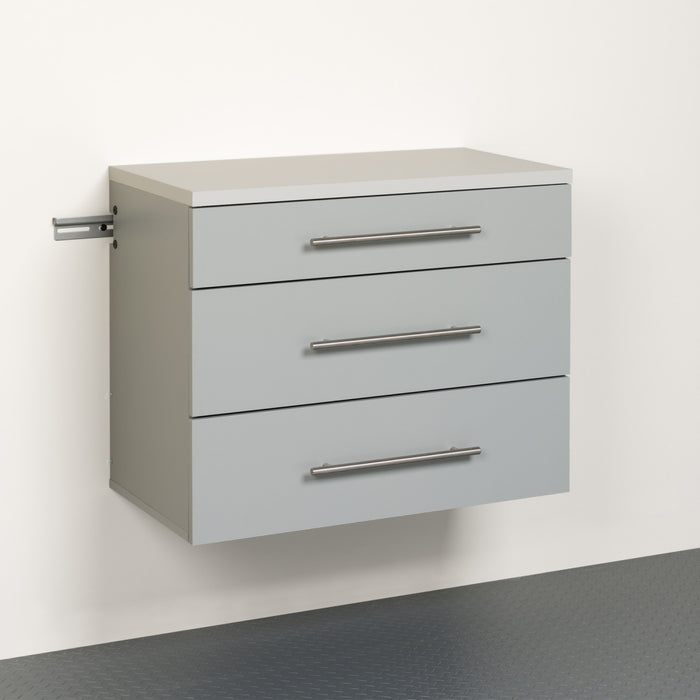 Hangups 3-Drawer Base Storage Cabinet - Light Grey