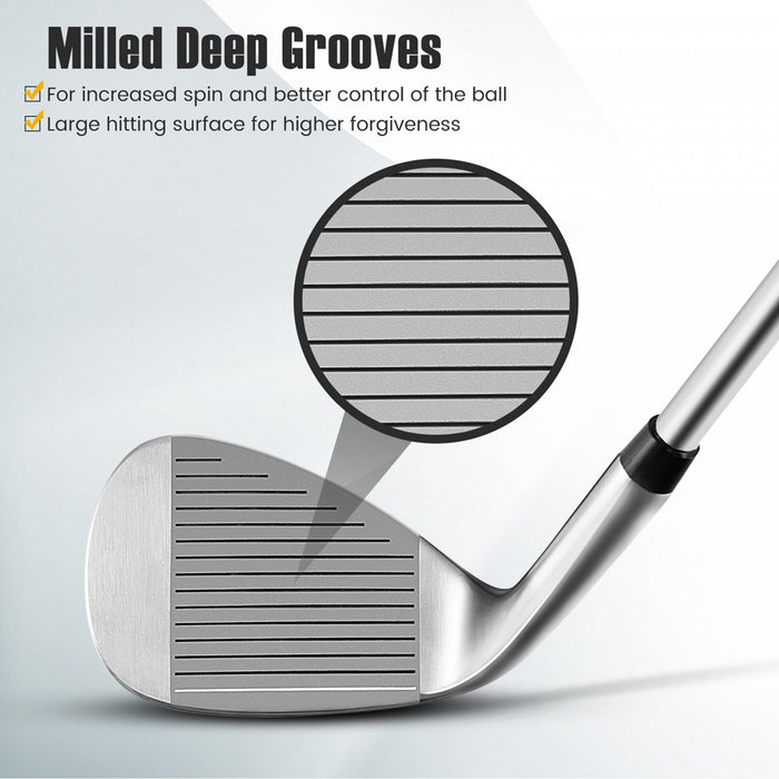 Ultimate Golf Wedge 60 Degree Sand Wedge Lob Wedge High Loft Golf Club Right Handed Silver