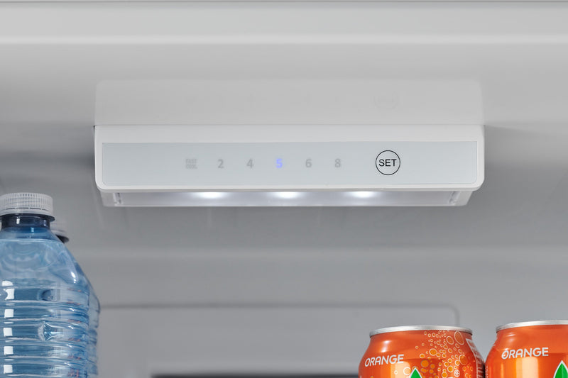 iio 11 Cu. Ft. Bottom-Freezer Retro Refrigerator - ALBR1372B-R