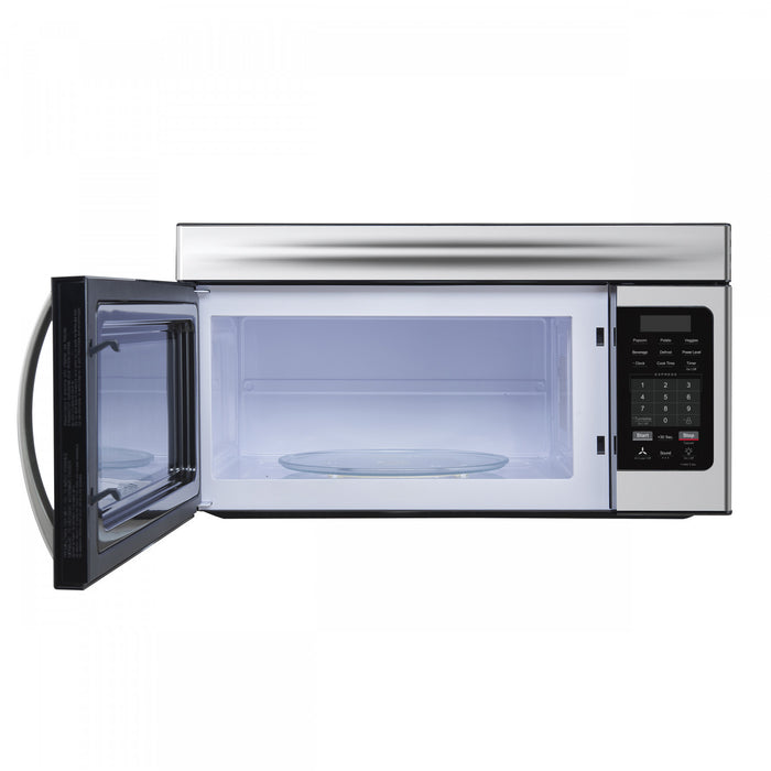 Forno Scalo 30-Inch Over the Range Microwave, Stainless Steel, 1.6 cu.ft - FOTR3007-30