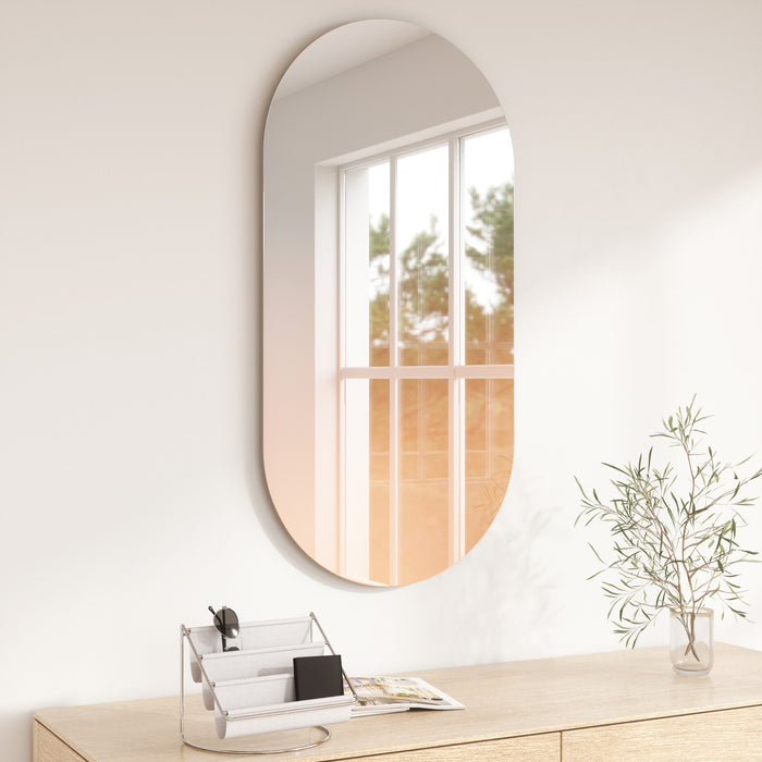 Umbra Misto Oval Mirror - Copper