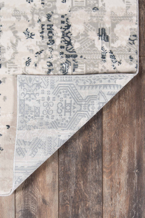 Claudia Traditional 2'2\" x 7'7\" Runner Rug in Grey Indoor Area Rug