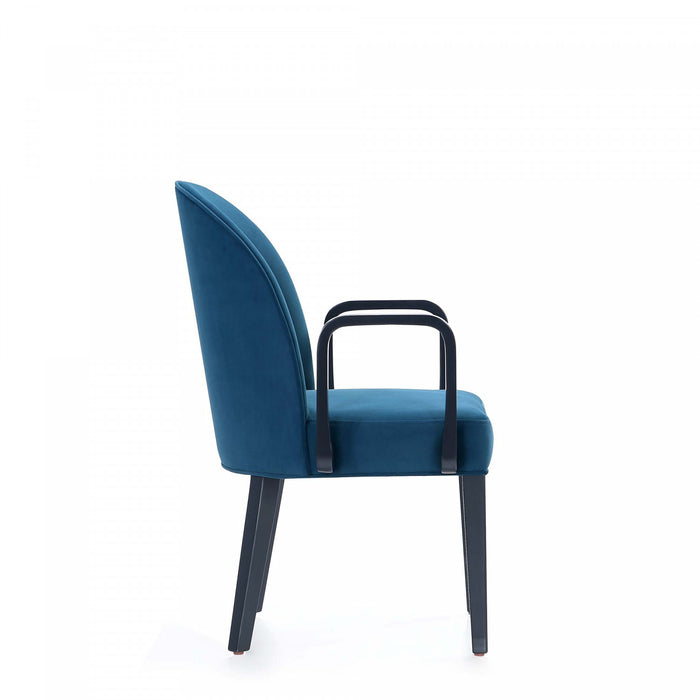 Hillman Modern 6-Piece Dining Chair Set in Blue