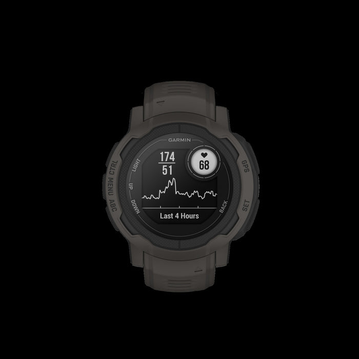 Garmin Instinct® 2 Gps Smartwatch - For Hiking, Biking With Multi-gnss Support - Graphite