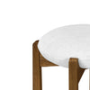 Olivia Rubberwood Indoor Round Seat Bar Stool Set of 4 with Durable Frame and Fabric | Olivia – Lot de 4 tabourets de bar d’interieur en bois d’hevea avec assise ronde, structure durable et revetement en tissu