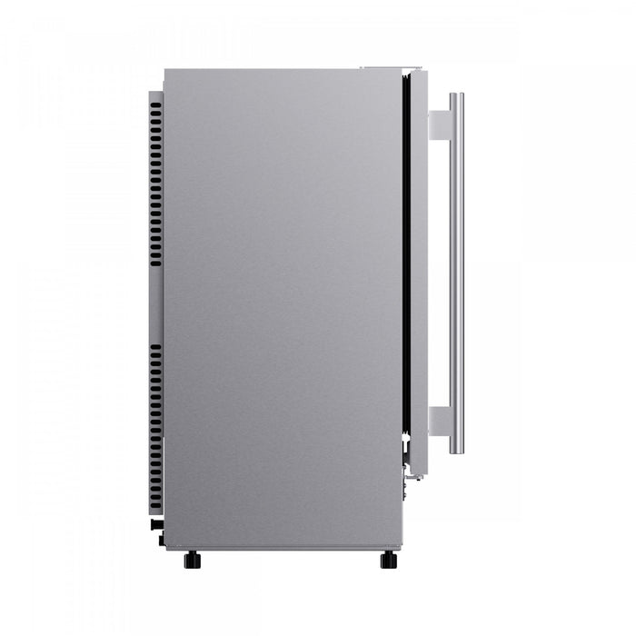 Forno Cristallo 15 Inch Freestanding/Undercounter Ice maker, 79.4 lbs, Stainless Steel- FIMBI7313-15S Ice Maker