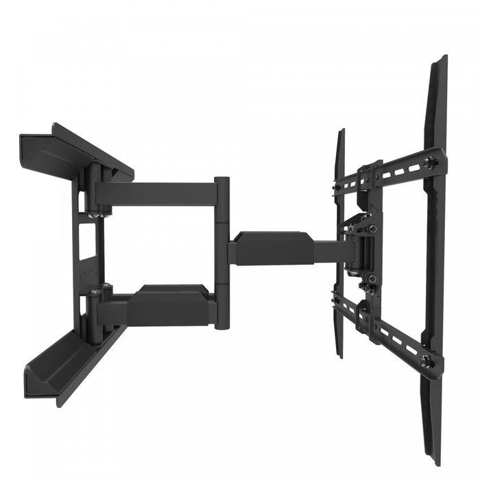 Kanto LX600SW Full-Motion Metal Stud TV Mount with SNAPTOGGLE® Heavy-Duty Toggle Bolts for 34\" - 65\" TVs, Black