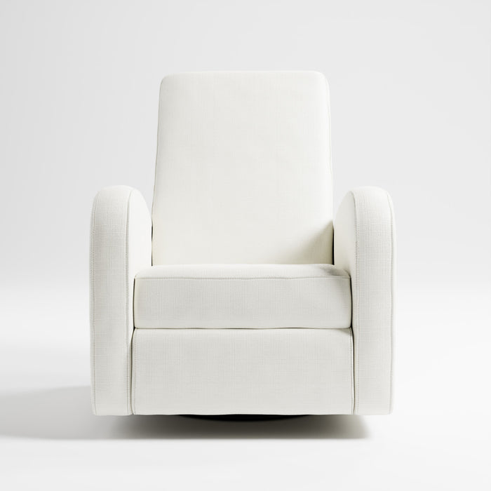 Storkcraft Santa Monica Power Recliner - Ivory Basketweave