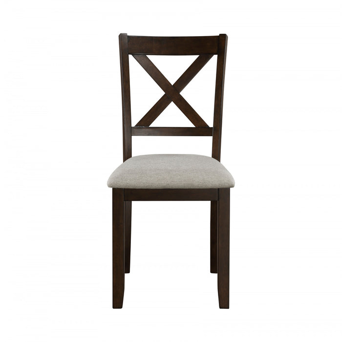 Vintner 7pc Pack Dining Set, Dark Cherry