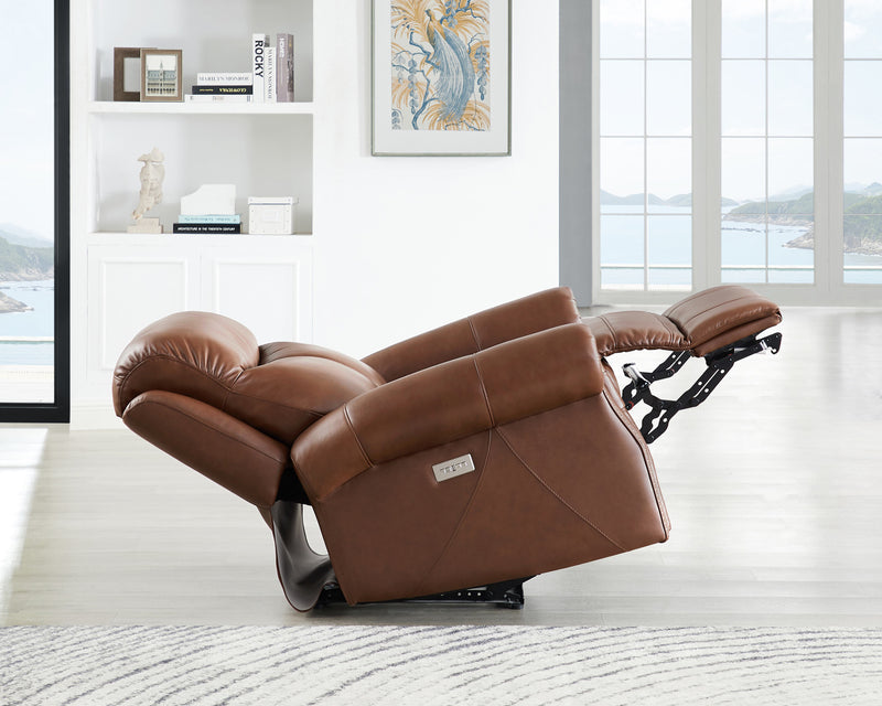 Hydeline Royce Power Recliner Chair - Brown
