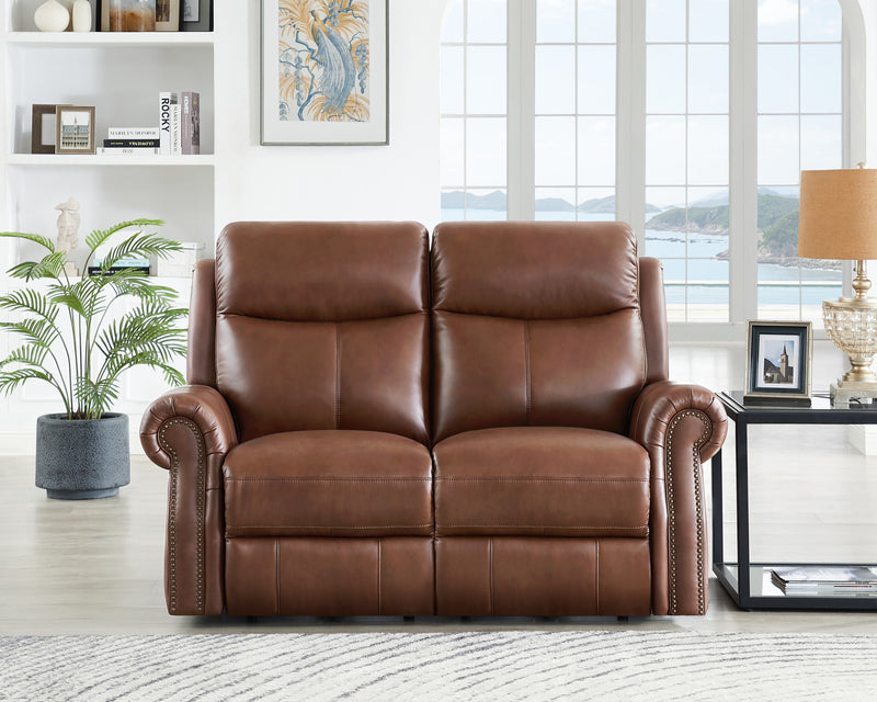 Hydeline Royce Power Reclining Loveseat - Brown