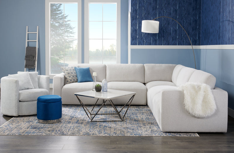 Sparta Accent Pillow – Blue