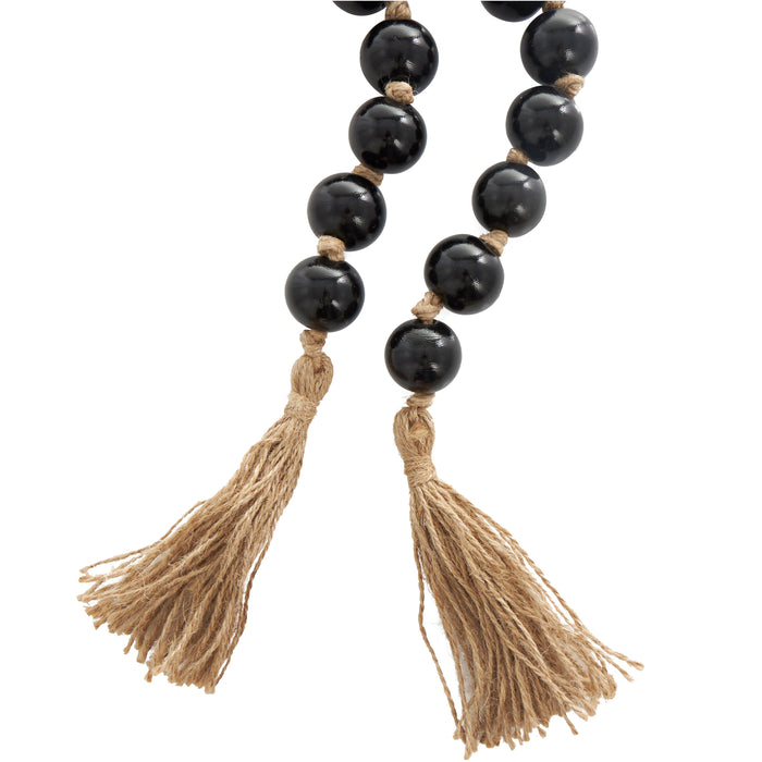 Glass 45\" L Beaded Garland - Dark Brown