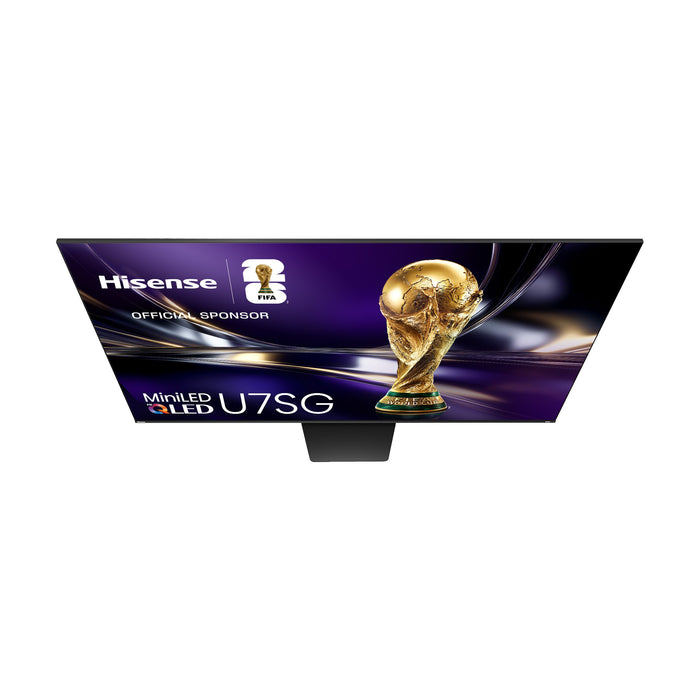 Hisense 75\" U7SG Mini-LED QLED 4K UHD AI Anti-Glare TV (75U7SG) - 2026 Model