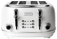 Haden Heritage 4-Slice Toaster - Ivory White