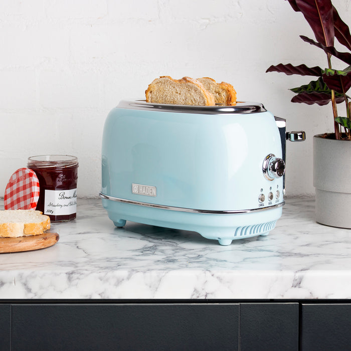 Haden Heritage 2-Slice Toaster - Turquoise