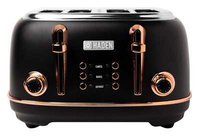 Haden Heritage 4-Slice Toaster - Black Copper|Grille-pain Heritage de Haden à 4 tranches - cuivre noir