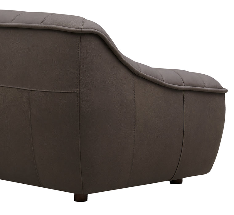 Hydeline Nest Leather Sofa - Chocolate