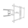 Kanto PDX650W Full Motion TV Wall Mount for 40" - 90" TVs, White Tv Mount | Support mural articule Kanto PDX650W pour televiseurs de 40 a 90 pouces, blanc
