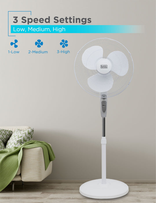 Black+Decker 18\" Stand Fan 