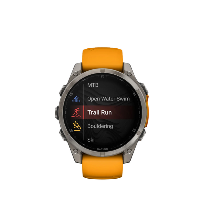 Garmin Fēnix 8 Amoled Sapphire Smartwatch 47mm - Gps, Compass, Gyroscope And Barometric Altimeter 