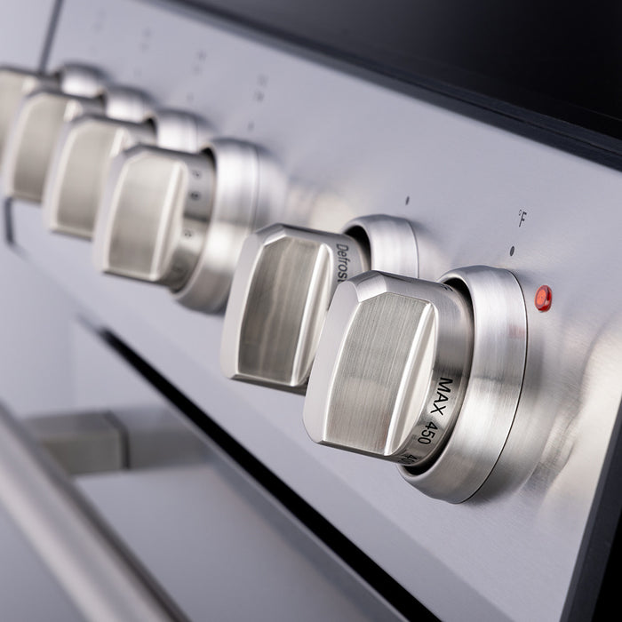 Forno Leonardo Espresso 30\" Slide-In Induction Range, Stainless Steel -FFSIN0982-30